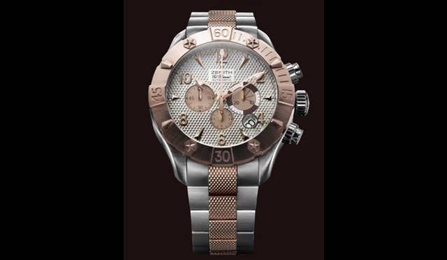 　デファイ クラシック ゴールド クロノアエロ XT　　自動巻き　SS&18KRGケース&ブレス