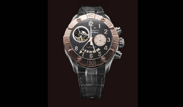 　デファイ クラシック ゴールド オープン T　　自動巻き　SS&18KRGケース　アリゲーターベルト