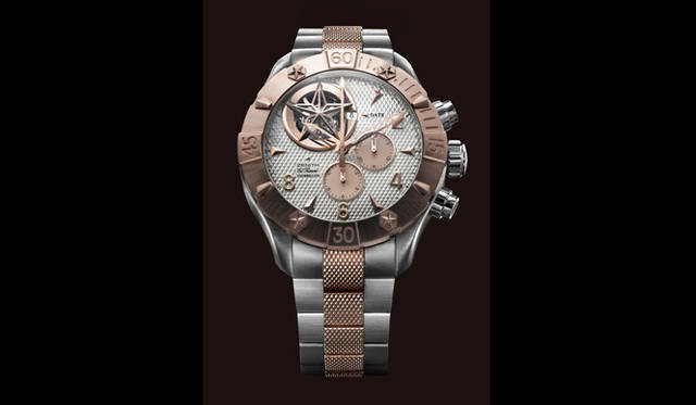 　デファイ クラシック トゥールビヨン ゴールド&チタン　　自動巻き　SS&18KRGケース&ブレス　