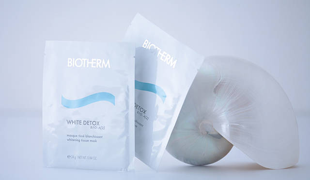 小林ひろ美｜こばやしひろみ｜特集│オトナの美容学｜日焼け対策｜ビオテルム　ホワイト デトックス EX ホワイトニング シートマスク