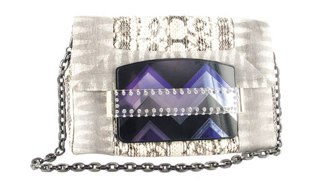 <strong>JIMMY CHOO｜ジミー チュウ</strong> 銀座旗艦店限定商品　CELESTE（18×26×5）　33万2850円