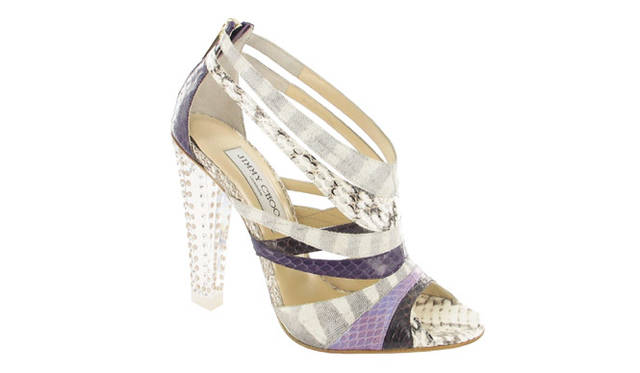 <strong>JIMMY CHOO｜ジミー チュウ</strong> 銀座旗艦店限定商品　SYLVIA（11.5cm）　21万6300円