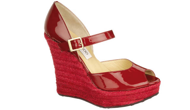 <strong>ジミーチュウ｜JIMMY CHOO 2009 CRUISE COLLECTION</strong> model「PHOEBE」125mm