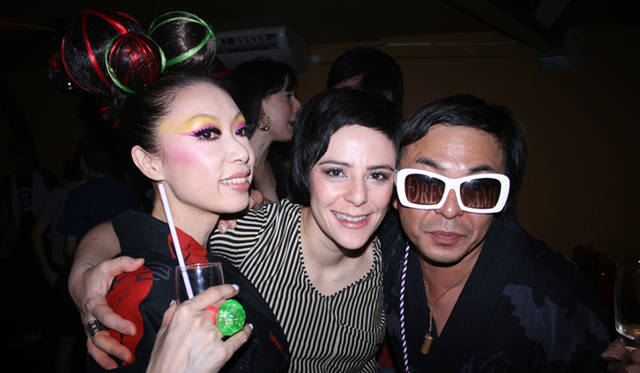 DJにも顔を出してくれたフェルナンダ