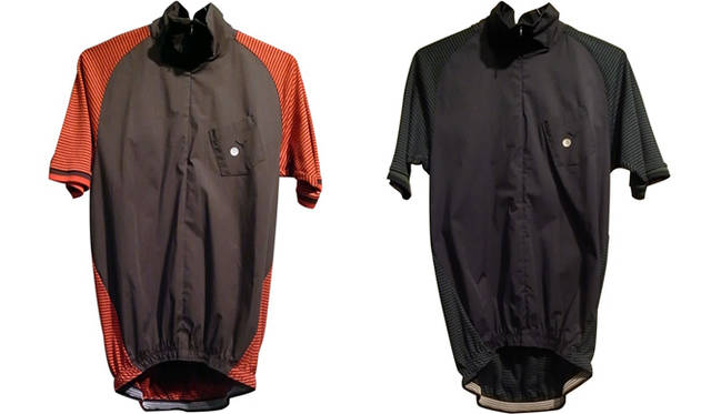 <strong>ミハラヤスヒロ｜「PUMA by MIHARAYASUHIRO at ISETAN」</strong>  Zipシャツ(RED)  1万6800円、Zipシャツ(NAVY/GREEN)  1万6800円