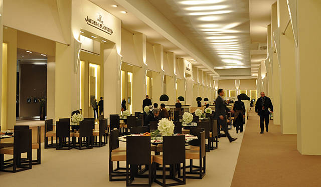 S.I.H.H.の会場内。ここにはバイヤーなど、世界中からたくさんの人々が集まる。