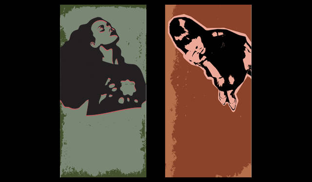 <strong>MIU MIU｜ミュウミュウ</strong>  左から：ヴァネッサ・パラディ（2008秋冬）、ルー・ドワイヨン（2005秋冬）