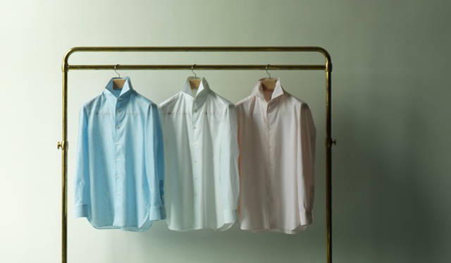 コットンメッシュシャツ 各5万400円