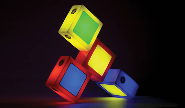 モジュール式照明器具「ツイストトゥギャザー」