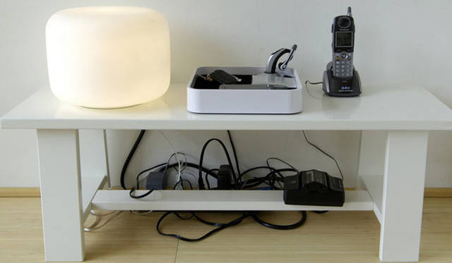 ときに掃除機に吸い込まれて断線したり、見た目もよろしくない