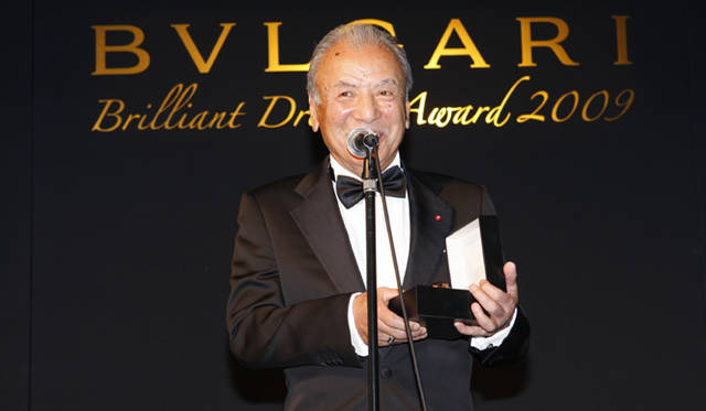 125周年記念のBDAを受賞したアルト・サックス奏者、渡辺貞夫氏。