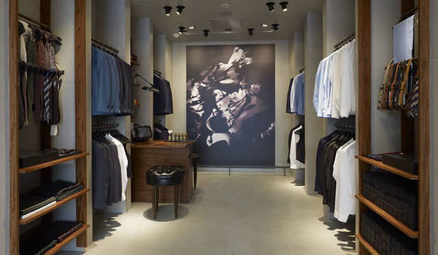 ドリス ヴァン ノッテン青山店 2階メンズフロア