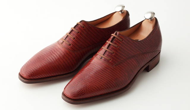 John Lobb｜ジョン ロブ　オーダー可能な「ジョン ロブ」のリザードシューズの魅力　“GOLD LIZARD”×モデル「BECKETTS」 34万6500円