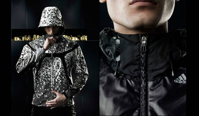 　左／「adidas-premiumstyle」 PT プロトタイプ ウィンドジャケット（E07277）5万1450円、右／「adidas-premiumstyle」 PT プロトタイプ ウィンドジャケット（E07276）5万1450円