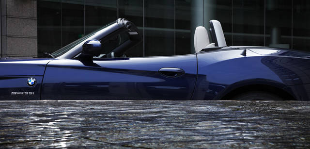 New BMW Z4, photographed by KURIGAMI Kazumi for OPENERS