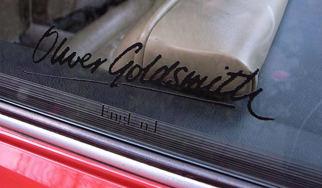 <strong>OLIVER GOLDSMITH Reception @No.4 House</strong>