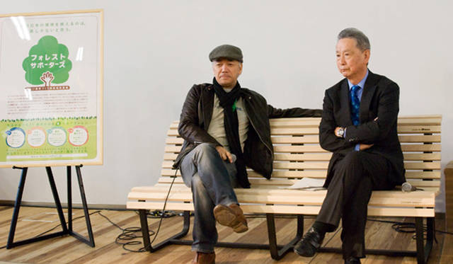 坂本龍一氏と出井伸之氏