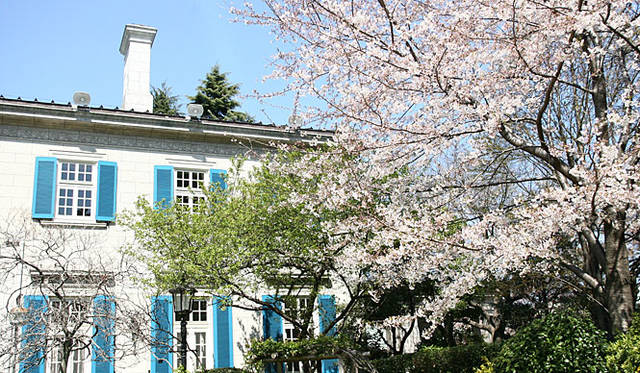 パーティ会場となった英国大使館