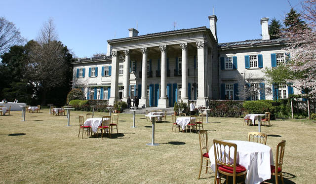 英国大使館のパーティ会場