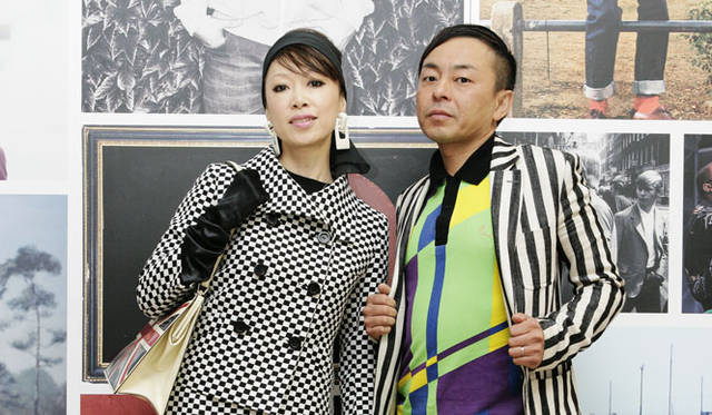 アーティスト 野宮真貴さん、ヘアメイク 冨沢ノボル氏