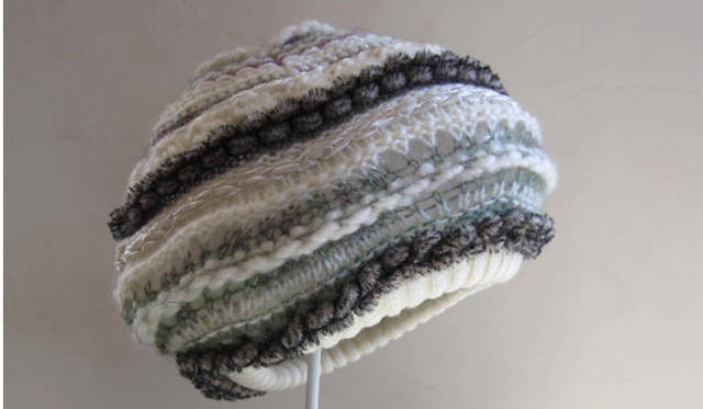 ニットキャップ 1万2600円 （Masaki Kyoko／ノートルエスカリエ｜03-3770-1175） 