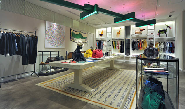 LAND OF TOMORROW｜B1F メンズウェアのフロア