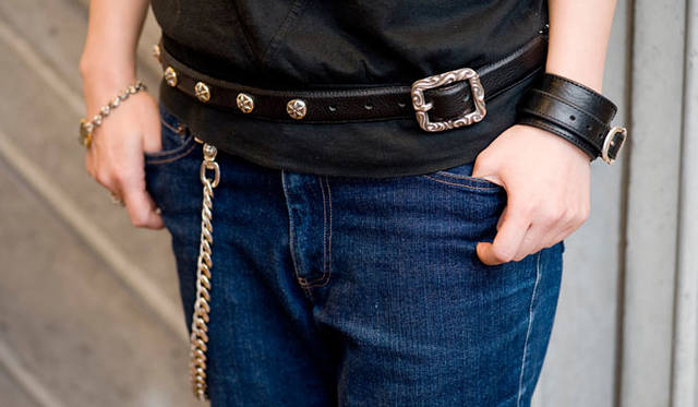 <b>CHROME HEARTS｜クロムハーツ</b>　ベルト（SCROLL 1