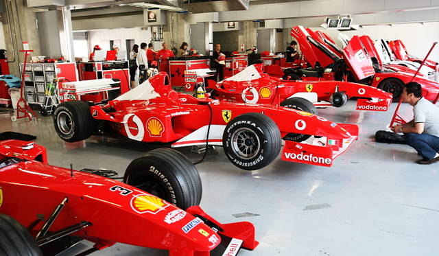 フェラリー・フェスティバル・ジャパン2009｜ピットはさながらF1グランプリのようだった