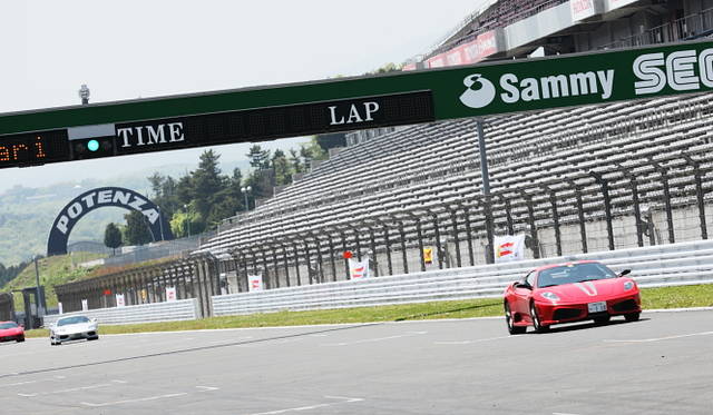 フェラリー・フェスティバル・ジャパン2009｜スポーツ走行の様子