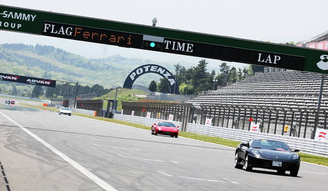 フェラリー・フェスティバル・ジャパン2009｜スポーツ走行の様子