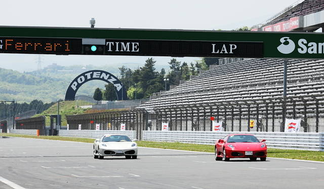 フェラリー・フェスティバル・ジャパン2009｜スポーツ走行の様子