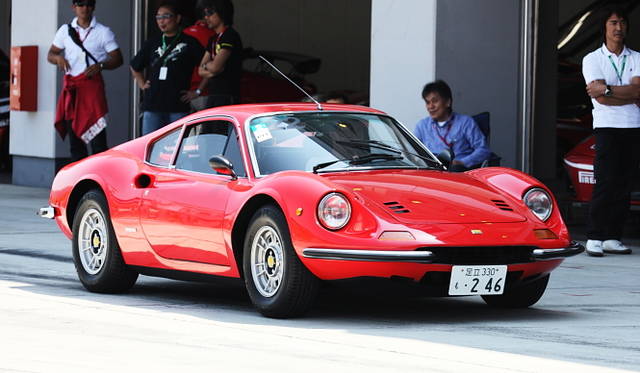 フェラリー・フェスティバル・ジャパン2009｜Ferrari Dino 246GT｜フェラーリ・ディノ246GT