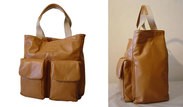 「L＆KONDO」 2ポケットナチュラルトートバッグ3万6750円