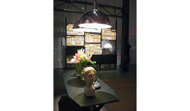 同じく「カッシーナ」の展示風景。リアルなシーンとは言いながらも、そのスケール感の大きさには驚くばかりです