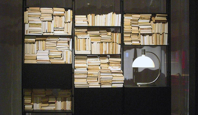 ブックシェルフ。ディスプレイのセンスが大変素敵ですね