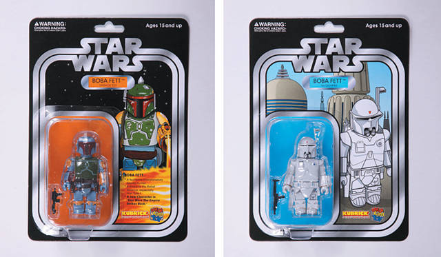 STAR WARS<SUP>TM</SUP> KUBRICK BOBA FETT<SUP>TM</SUP> COLLECTION SET OF 6pcs. COLLECTORS EDITION