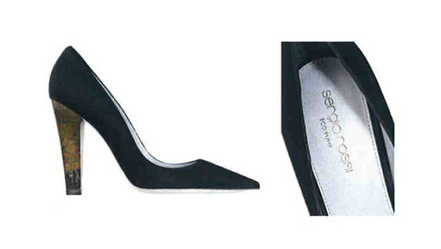 「SERGIO ROSSI（セルジオ・ロッシ）」 環境に負荷の少ないマテリアルと工程にてつくられたエコ・パンプス（7万9800円）を発売。収益の一部は「GoodPlanet.org」に寄付