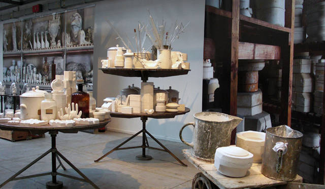 Richard Ginoli@Taste Longeの様子。会場のデザインはPaola Navoneが担当