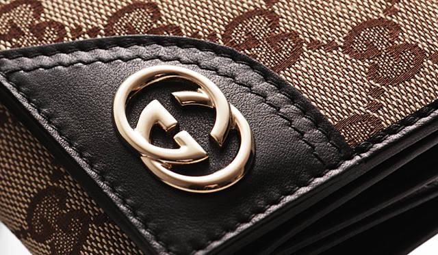 <strong>GUCCI｜グッチ</strong>　グッチオ・グッチのイニシャルを組み合わせたインターロッキングGがポイント