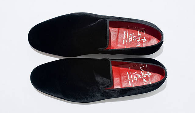 <b>UNITED ARROWS｜ユナイテッドアローズ</b>　「LANCIOTTI DE VERZI（ランチョッティ デ ヴェルジ）」スリッポン 3万7800円