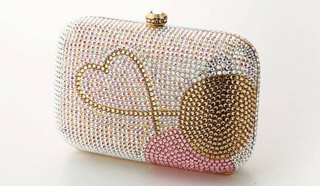 「Candycakes（キャンディケークス）」 Clutch Bag（CRYSTAL STONES）LIMITED EDITION