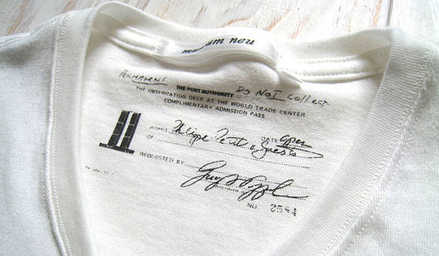 「museum neu × MAN ON WIRE」 I WANTED (MOW91002) 7140円  © Wall to Wall (Egypt) Ltd/UK Film Council 2007