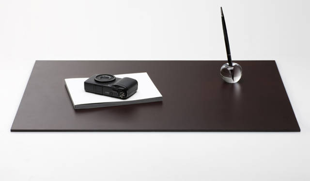 デザインレ―ベル「100％」 Lether Desk Mat / Mouse Pad