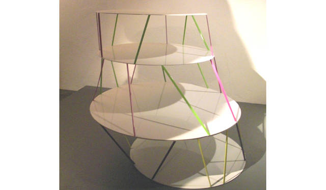 「COMPLEMENTARY COLORS」にて。 柳原照弘氏のテーブル