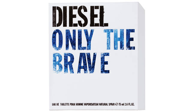「DIESEL ONLY THE BRAVE EAU DE TOILETTE MAN（ディーゼル オンリー ザ ブレイヴ）」パッケージ