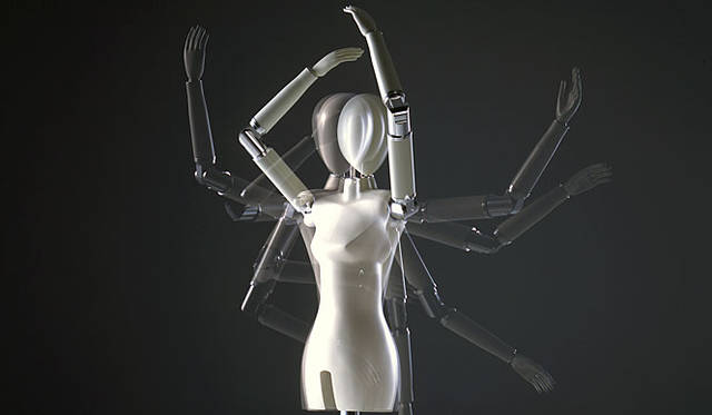 「フラワー・ロボティクス」 マネキン型ロボット「Palette（パレット）」 ©FlowerRobotics,Inc.