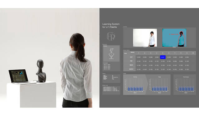 「フラワー・ロボティクス」アッパートルソタイプ「U.T.Palette（ユー・ティー・パレット）」Learning System ©FlowerRobotics,Inc.
