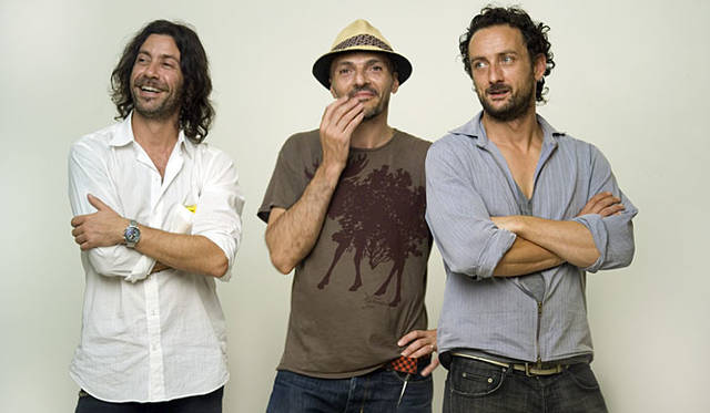 左から、Leonardo Manetti、Pasquale Ferrante、Marco Santini