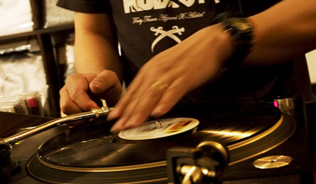 DJ Mitsu the Beats　「JAZZY SPORT SHOP TOKYO」にて