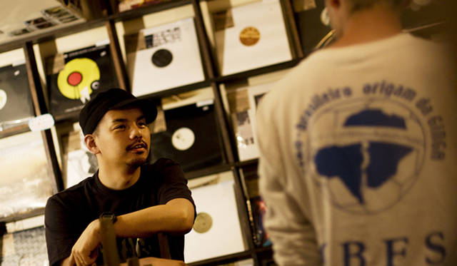 DJ Mitsu the Beats　「JAZZY SPORT SHOP TOKYO」にて